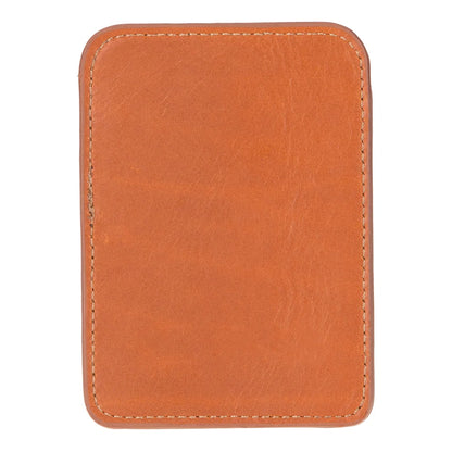 MagFit Magnetic Leather Phone Card Holder