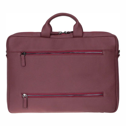 Truro 16-Inch Leather Laptop Briefcase