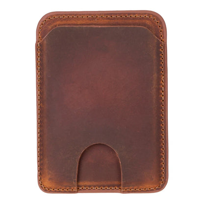 MagFit Magnetic Leather Phone Card Holder