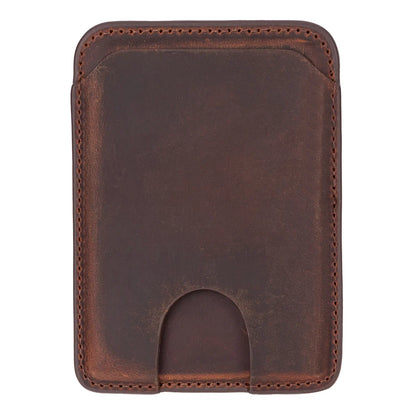 MagFit Magnetic Leather Phone Card Holder