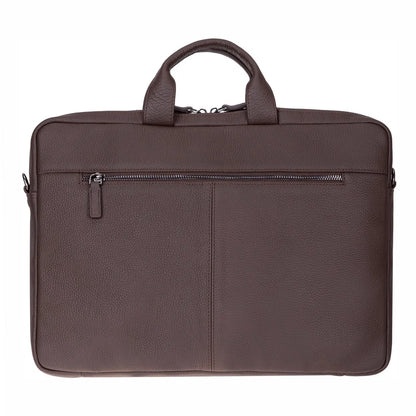 Truro 16-Inch Leather Laptop Briefcase
