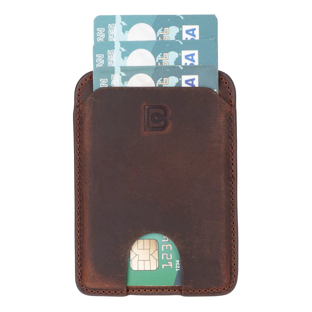 Fluxion MagFit Leather Magnetic Card Holder