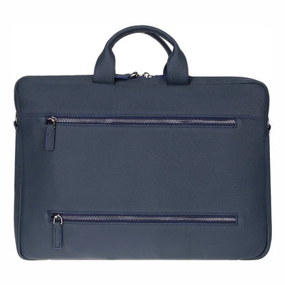 Truro 14-Inch Leather Laptop Briefcase