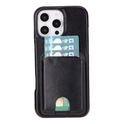 MagFit Magnetic Leather Phone Card Holder