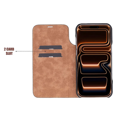 Sonat iPhone 17 Pro Leather Folio Case