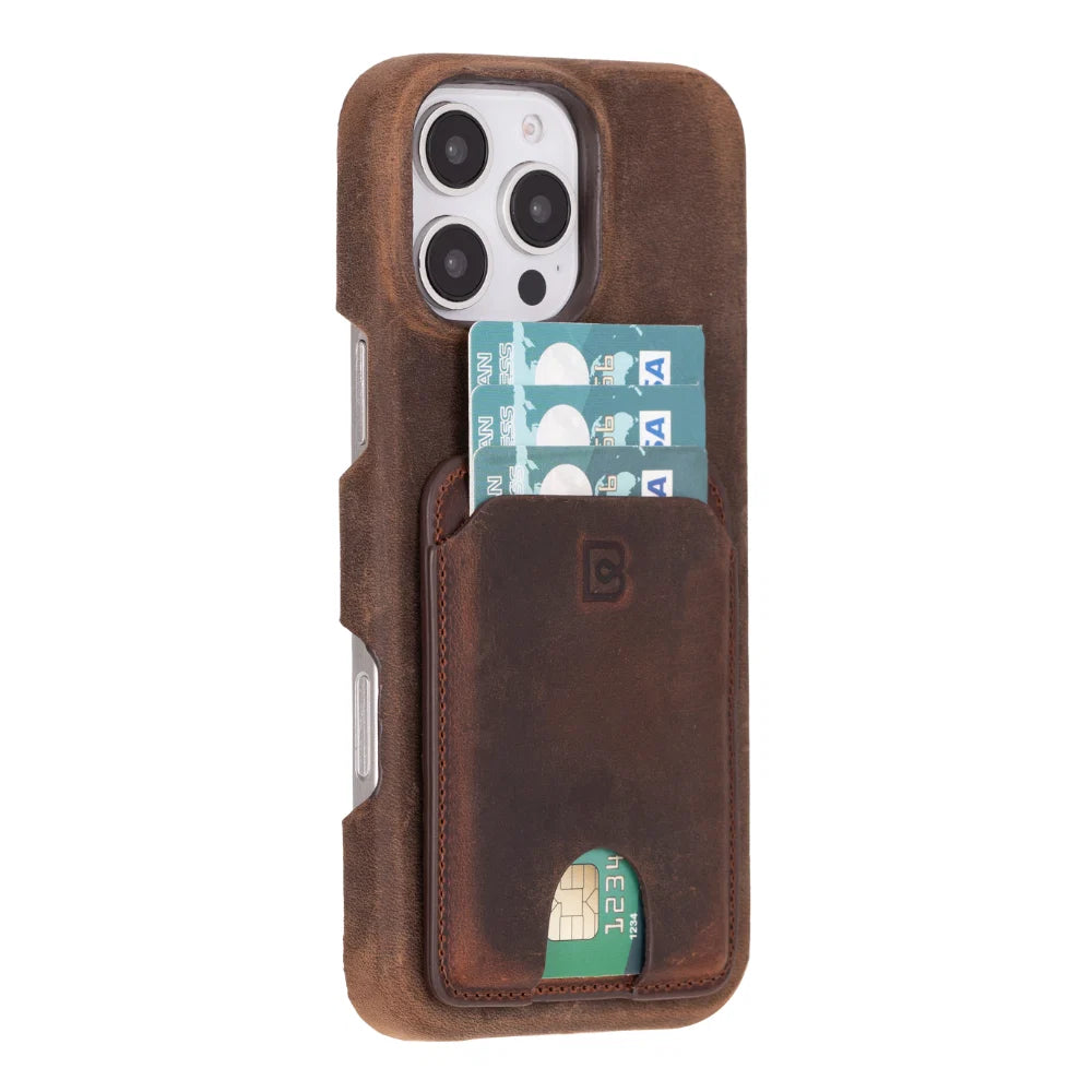 Fluxion MagFit Leather Magnetic Card Holder