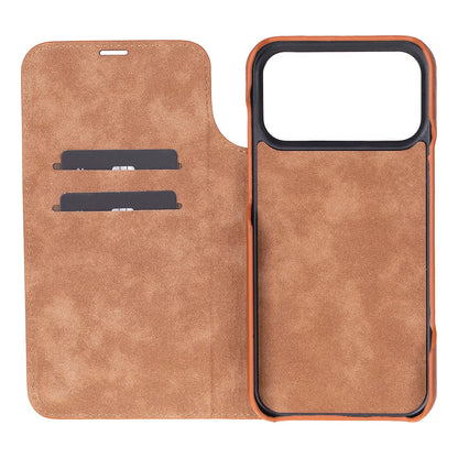 Sonat iPhone 17 Pro Max Leather Folio Case