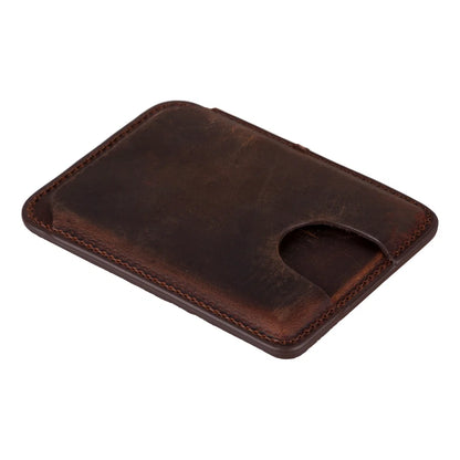MagFit Magnetic Leather Phone Card Holder