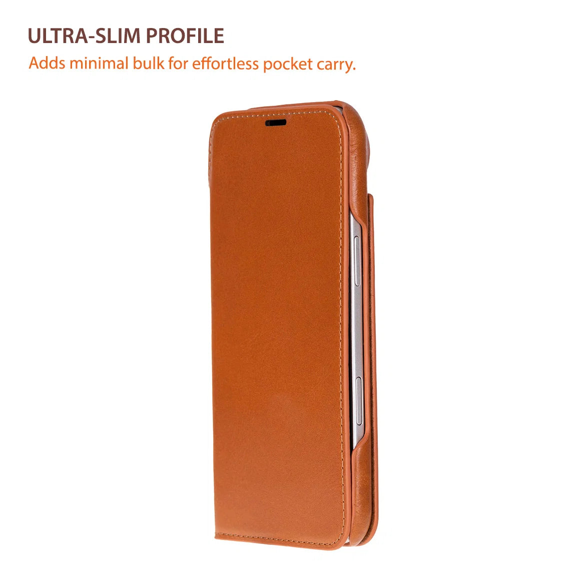 Sonat Leather iPhone 17 Air Folio Case