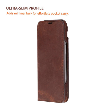 Sonat iPhone Air Leather Folio Case
