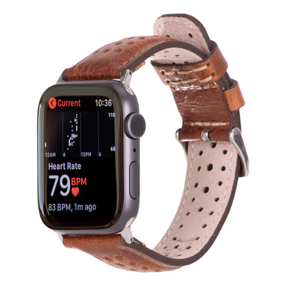 87008 Floral Leather Apple Watch Band