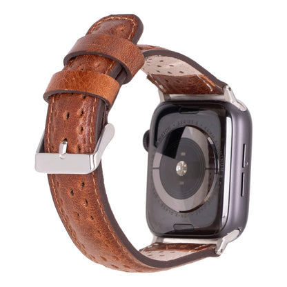 87008 Floral Leather Apple Watch Band