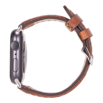 87008 Floral Leather Apple Watch Band