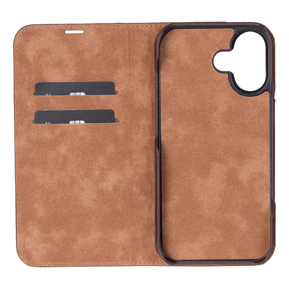 Sonat iPhone 17 Leather Folio Case