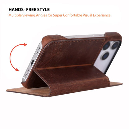 Sonat iPhone 17 Pro Leather Folio Case
