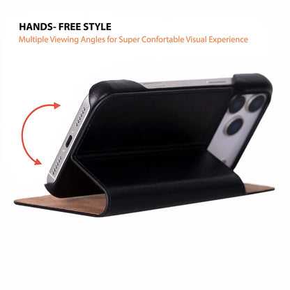 Sonat iPhone 17 Pro Max Leather Folio Case