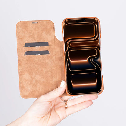 Sonat iPhone 17 Pro Leather Folio Case