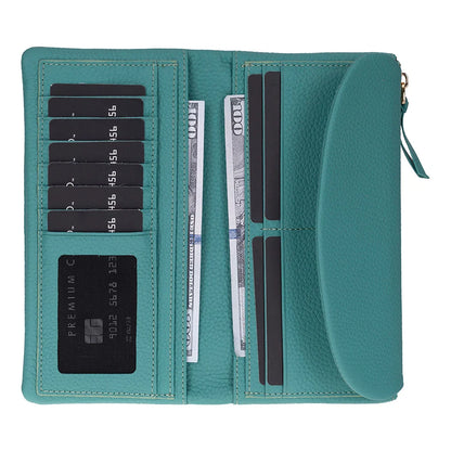 Vellure Large Leather Clutch Wallet