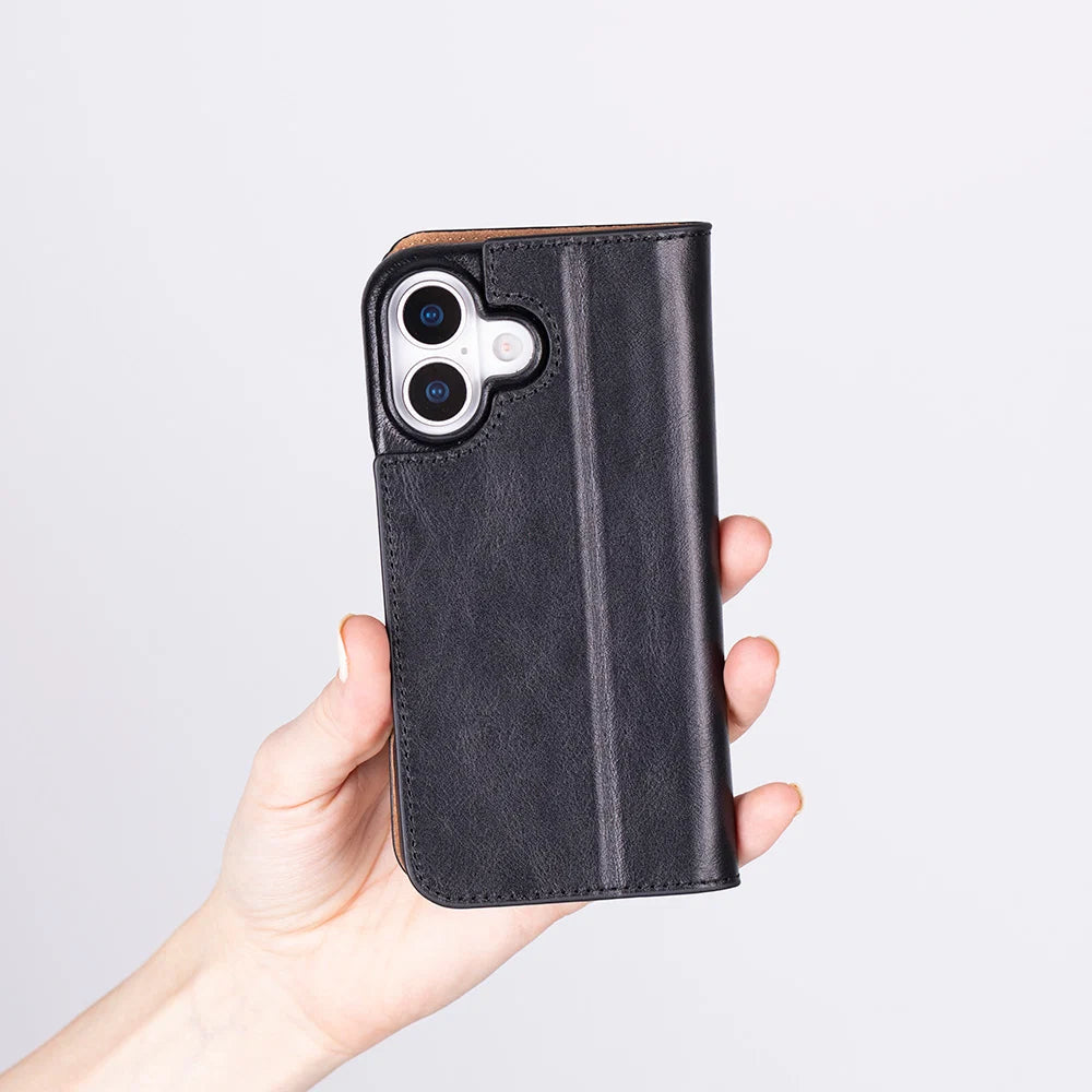 Sonat Leather iPhone 17 Folio Case