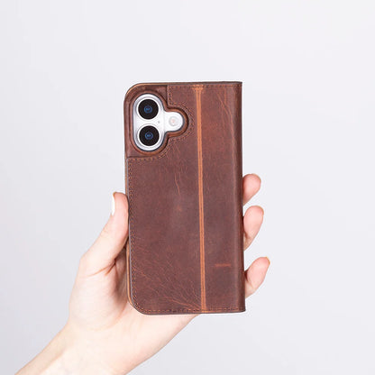Sonat iPhone 17 Leather Folio Case