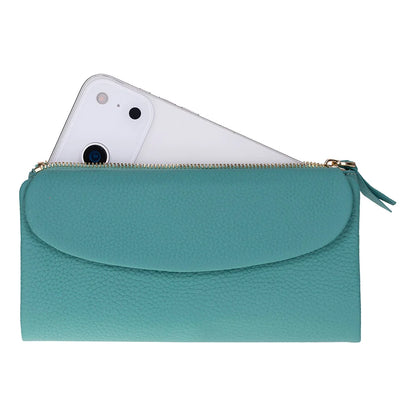 Vellure Large Leather Clutch Wallet