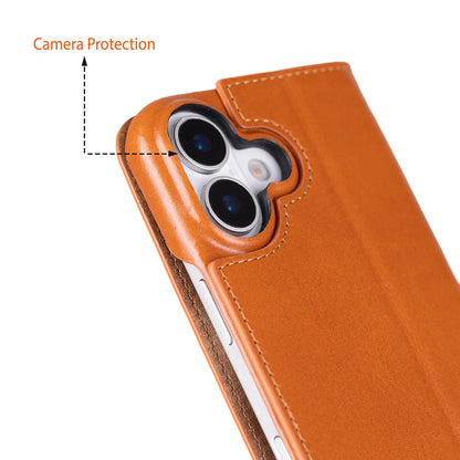Sonat iPhone 17 Leather Folio Case