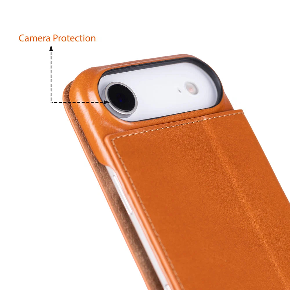 Sonat Leather iPhone 17 Air Folio Case