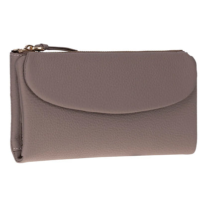 Vellure Large Leather Clutch Wallet
