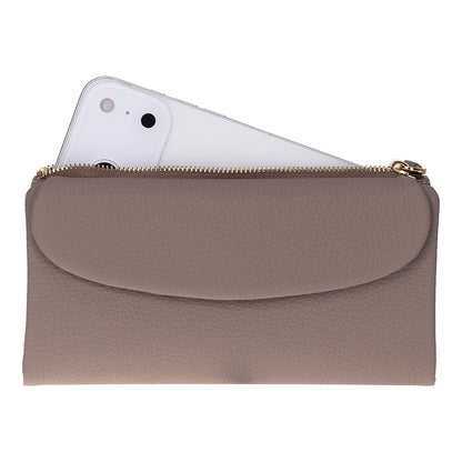 Vellure Large Leather Clutch Wallet