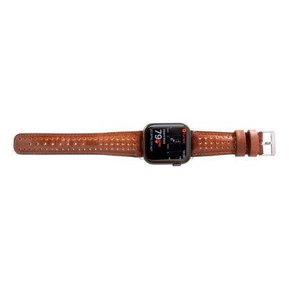 87008 Floral Leather Apple Watch Band