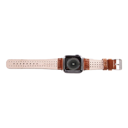 87008 Floral Leather Apple Watch Band