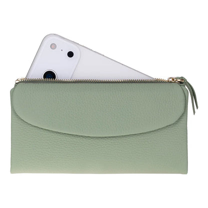 Vellure Large Leather Clutch Wallet