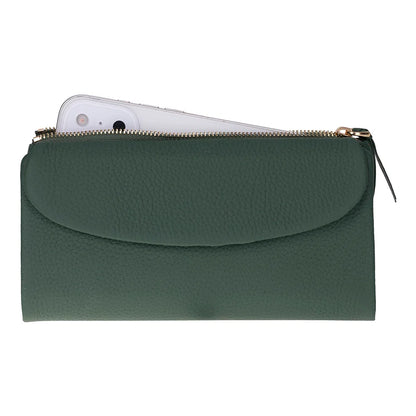 Vellure Large Leather Clutch Wallet