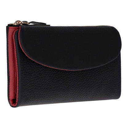 Vellure Large Leather Clutch Wallet