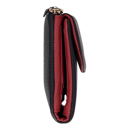 Vellure Large Leather Clutch Wallet