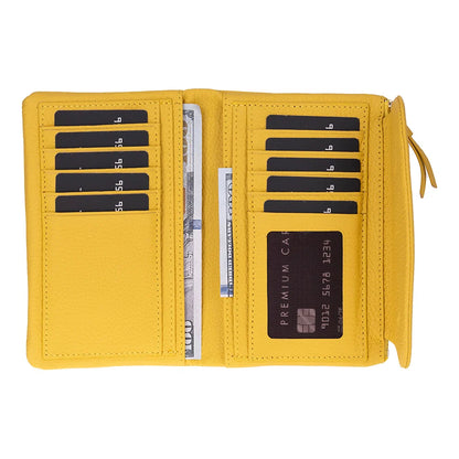 Vellure Medium Leather Clutch Wallet