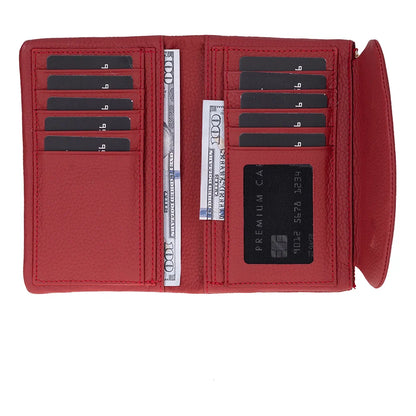Vellure Medium Leather Clutch Wallet