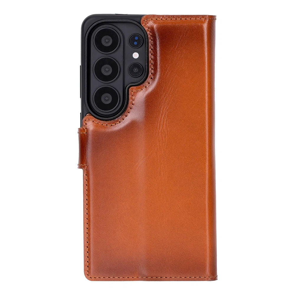 Magic Samsung Galaxy S26 Ultra Detachable Leather Wallet Case