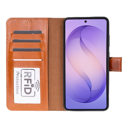 Magic Samsung Galaxy S26 Ultra Detachable Leather Wallet Case – Core Palette