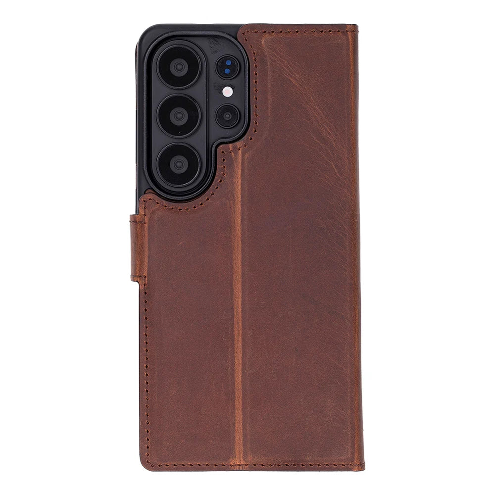 Magic Samsung Galaxy S26 Ultra Detachable Leather Wallet Case