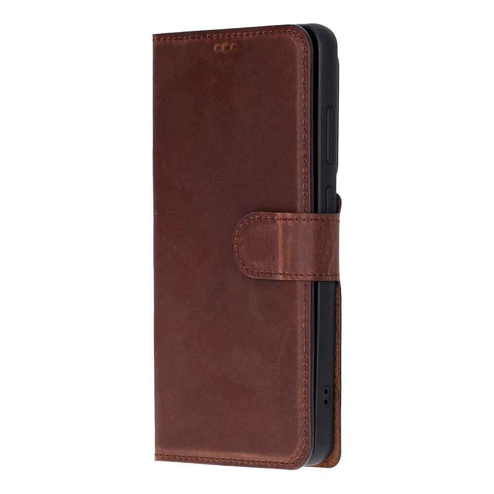Magic Samsung Galaxy S26 Ultra Detachable Leather Wallet Case