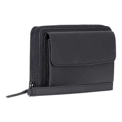 Aristo Leather Phone Wallet with Wrist Strap