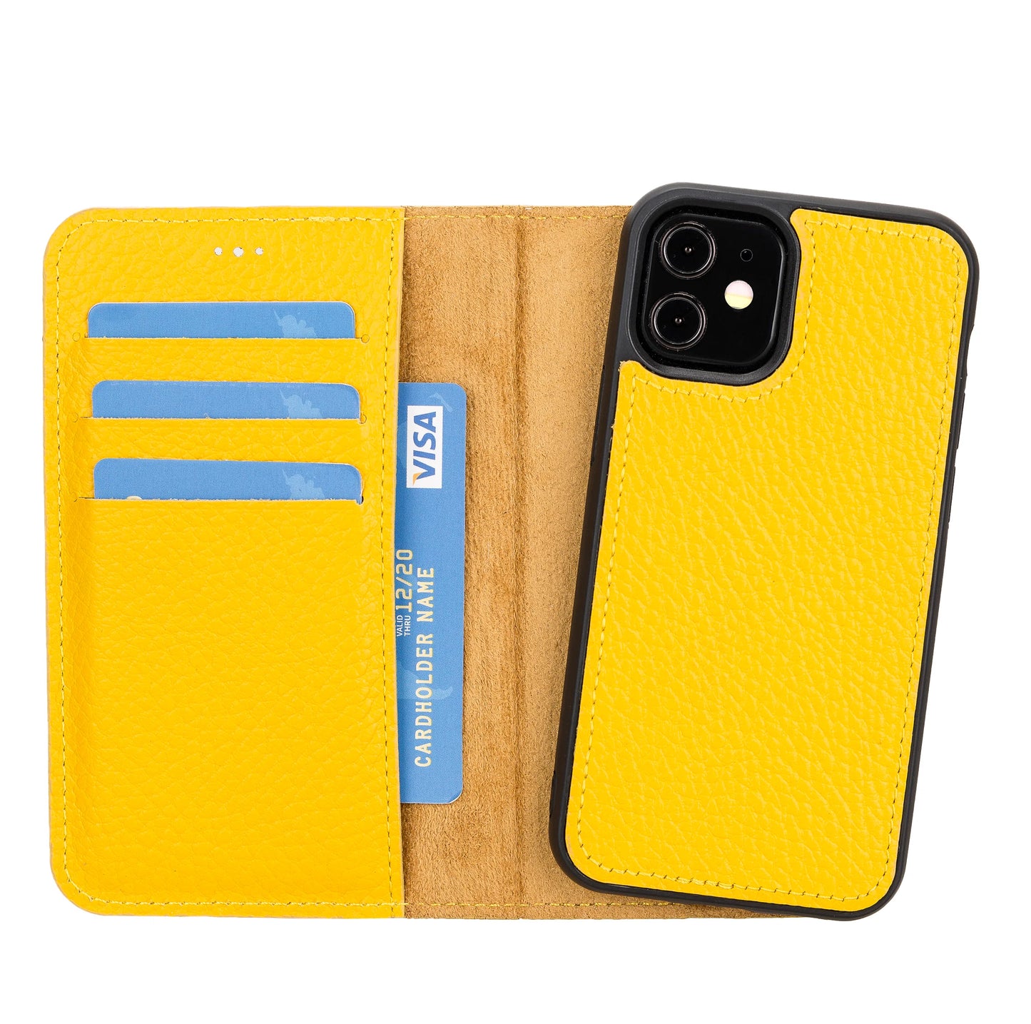 Apple iPhone 12 Series Detachable Leather Case / MW iPhone 12 Pro Max 6.7" / FL1