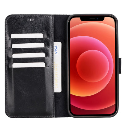 Apple iPhone 12 Series Detachable Leather Case / MW iPhone 12 Pro Max 6.7" / FL1