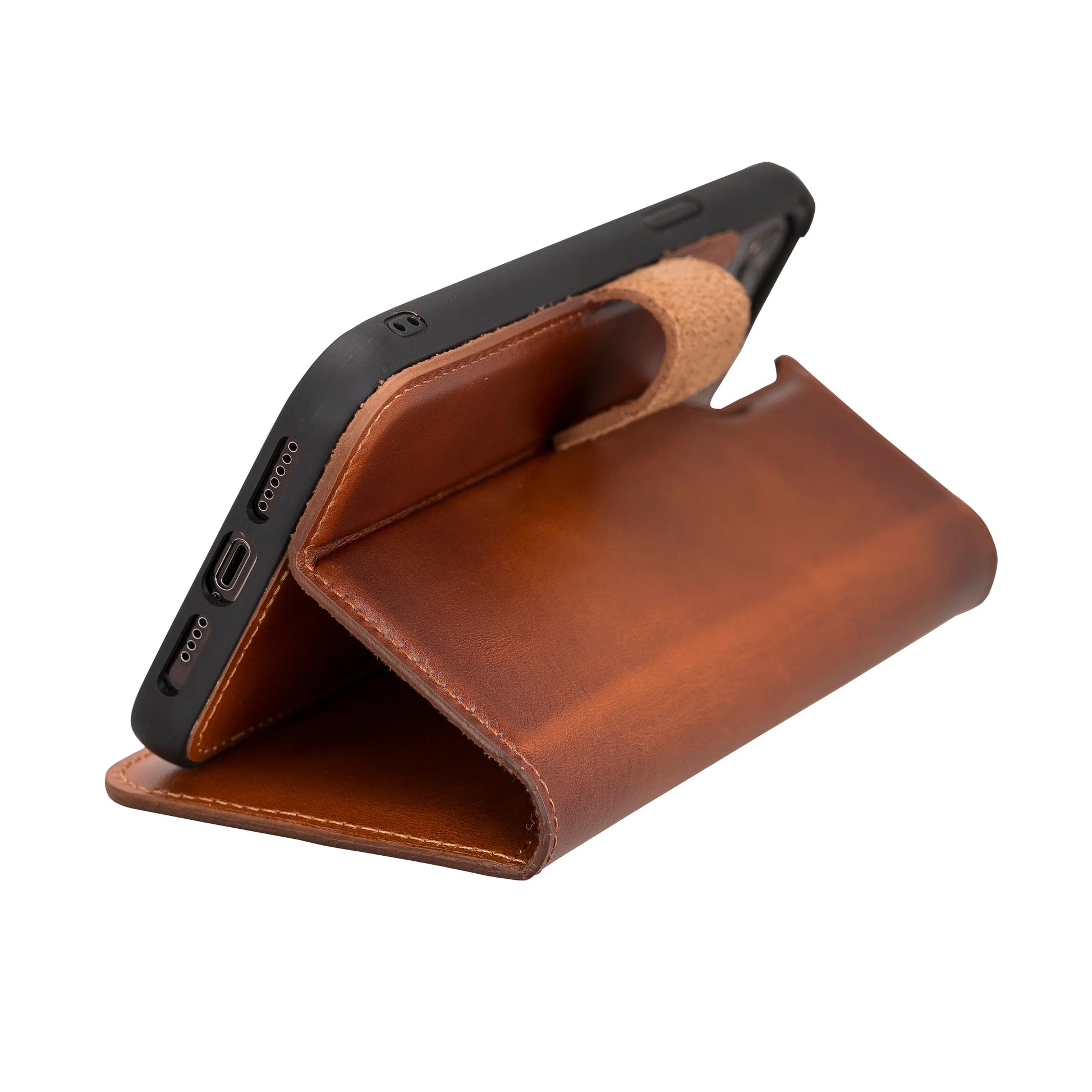 Apple iPhone 12 Series Detachable Leather Case / MW iPhone 12 Pro Max 6.7" / FL1