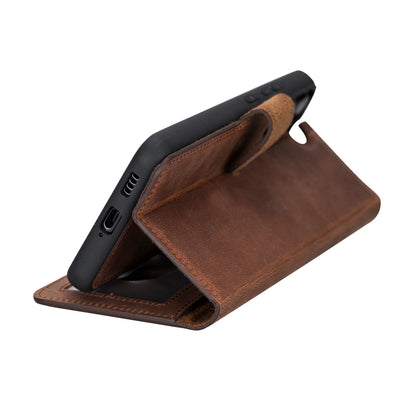 Magic Samsung Galaxy S22 Detachable Leather Wallet Case