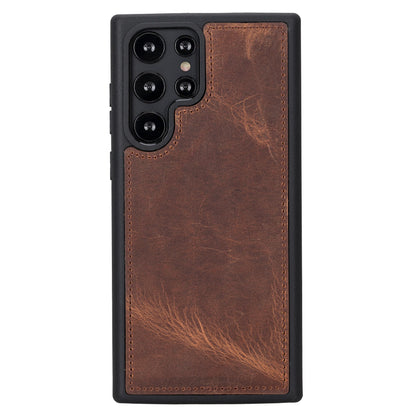 Magic Samsung Galaxy S23 Ultra Detachable Leather Wallet Case