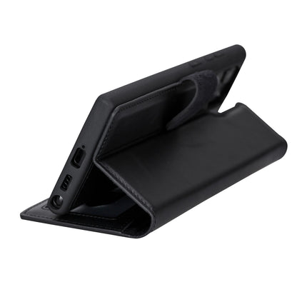 Magic Samsung Galaxy S23 Ultra Detachable Leather Wallet Case