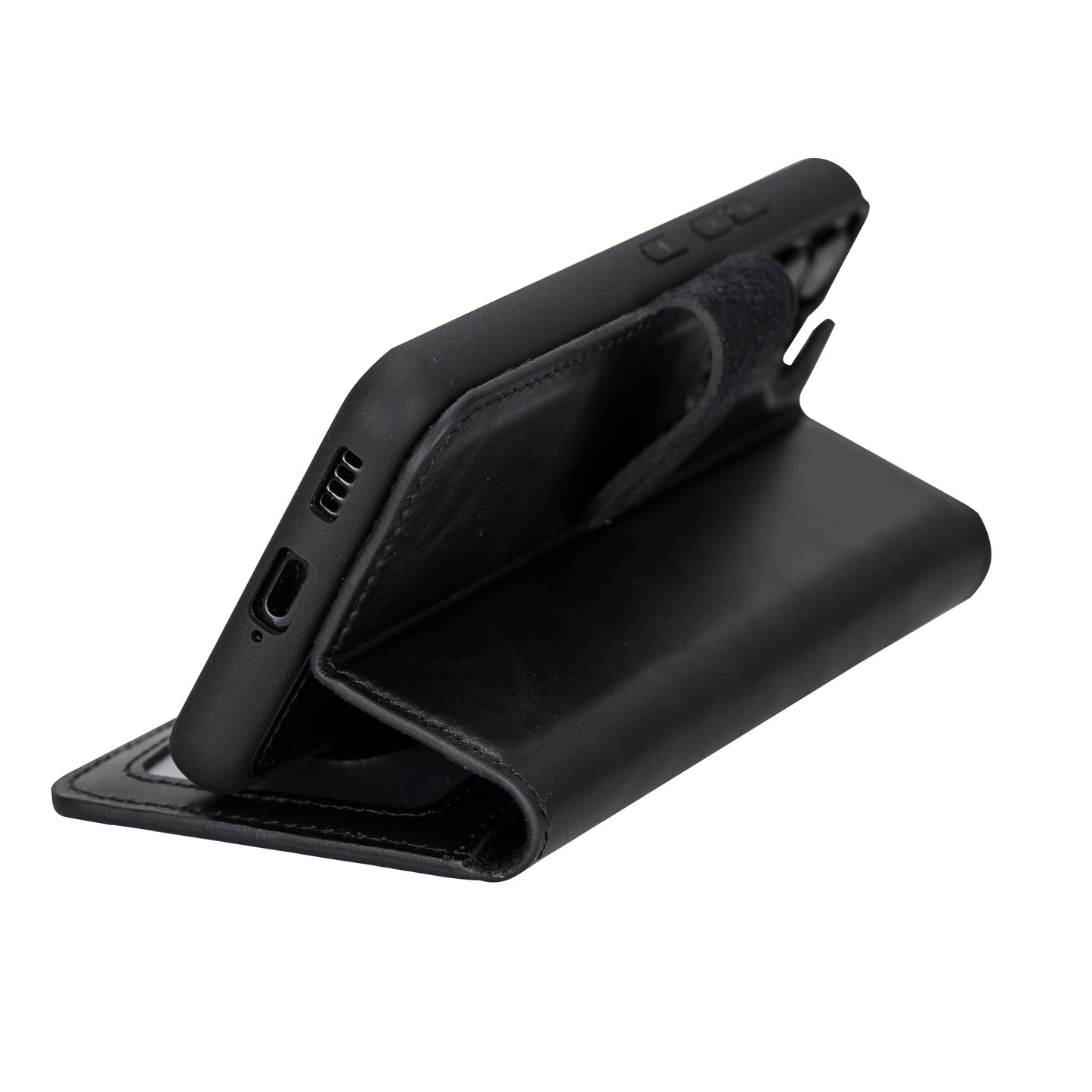 Magic Samsung Galaxy S22 Ultra Leather Detachable Wallet Case