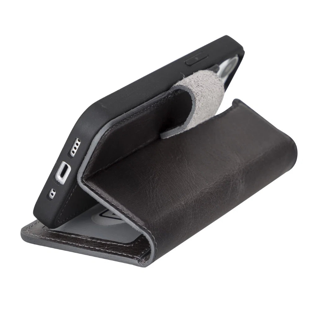 Apple iPhone 13 Series Detachable Leather Case RFID/ MWW iPhone 13 6.1" / RST2EF